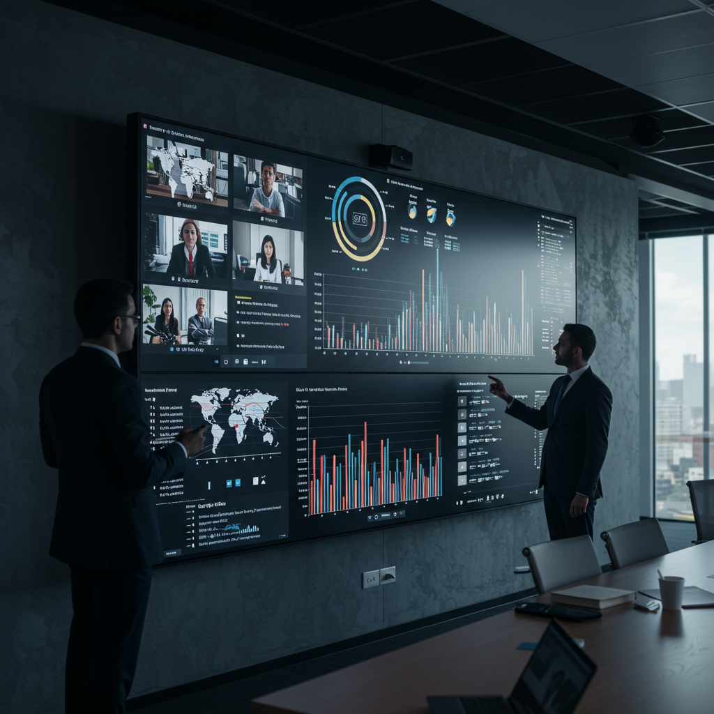 会議室LEDディスプレイ