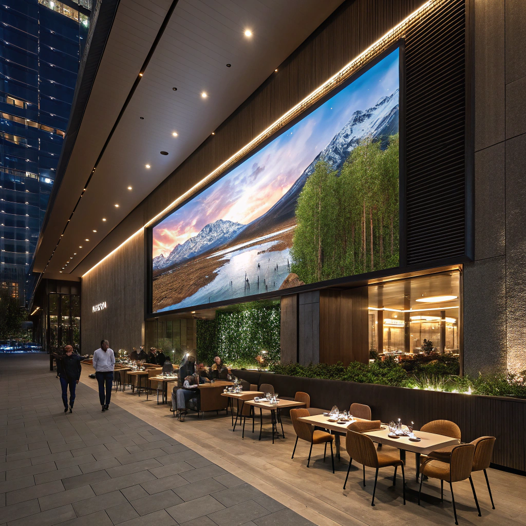 雰囲気創出LEDウォール