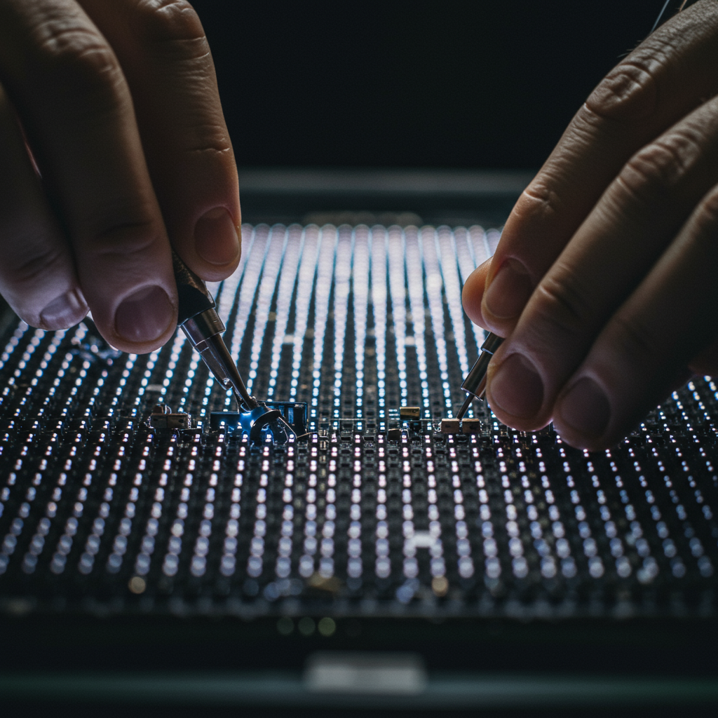 LEDディスプレイメンテナンス