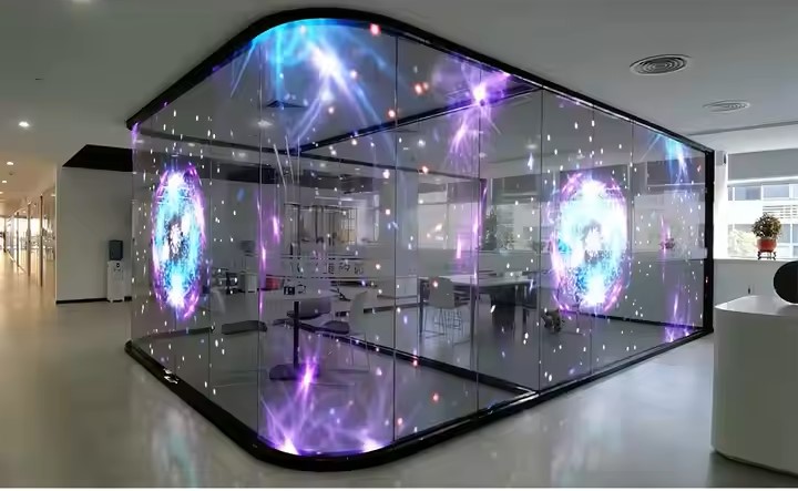 透過型LEDディスプレイ